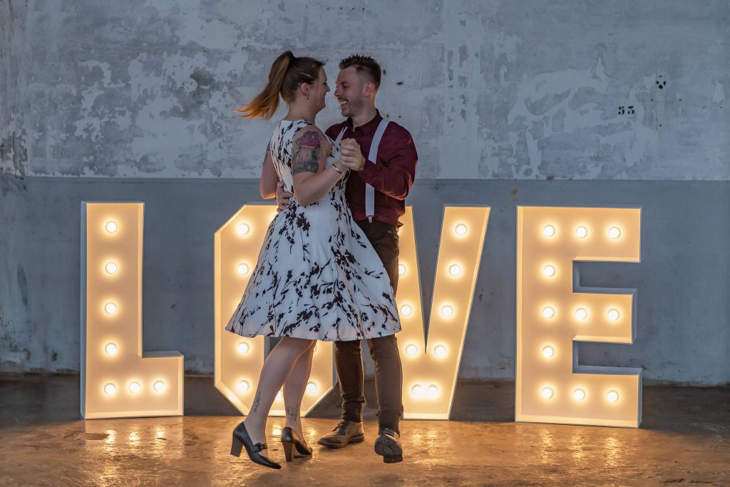 Een loveshoot met de loveletters