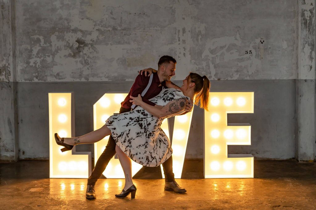 Een loveshoot met de loveletters