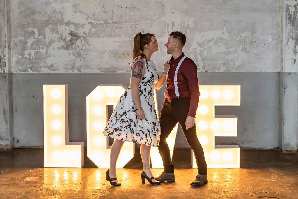 Een loveshoot met de loveletters