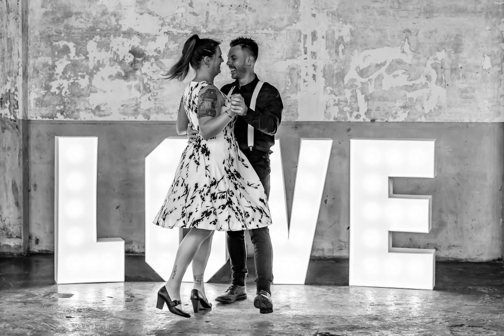 Een loveshoot met de loveletters