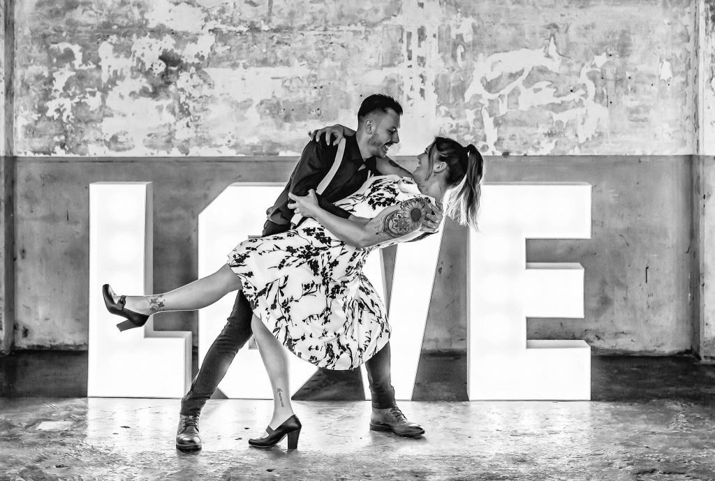 Een loveshoot met de loveletters