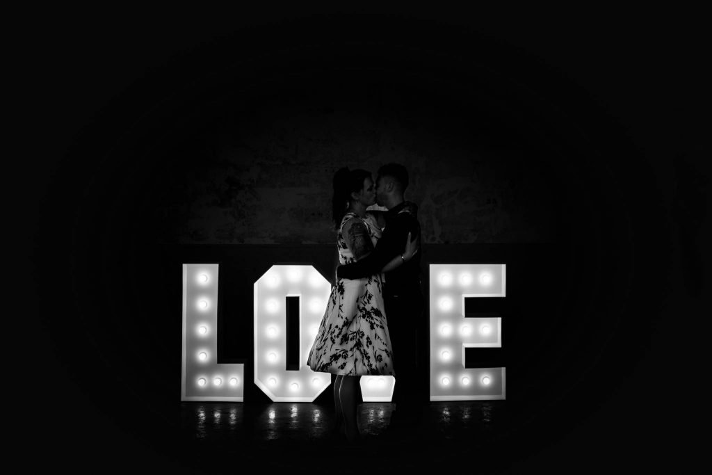 Een loveshoot met de loveletters