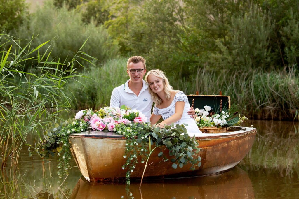 Isa en het Bloemenbootje