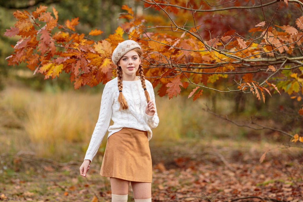 Lohrin tijdens een herfstshoot