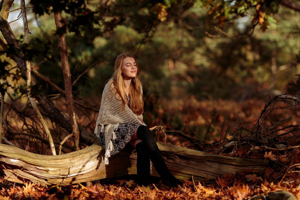 Lohrin tijdens een herfstshoot