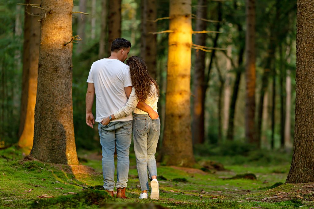 Een loveshoot bij de Zwarte Dennen
