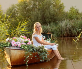 Isa en het Bloemenbootje