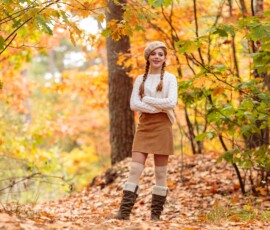 Lohrin tijdens een herfstshoot