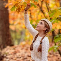 Lohrin tijdens een herfstshoot