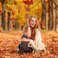 Lohrin tijdens een herfstshoot