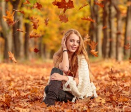 Lohrin tijdens een herfstshoot