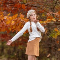 Lohrin tijdens een herfstshoot