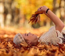 Lohrin tijdens een herfstshoot
