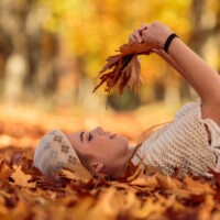 Lohrin tijdens een herfstshoot