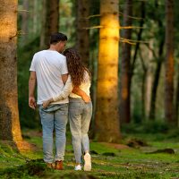 Een loveshoot bij de Zwarte Dennen