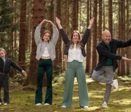 Een vrolijke gezinsshoot bij de Zwarte Dennen